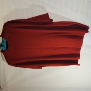 Sag Harbor red sweater 1x